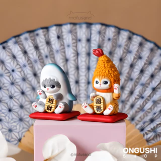 🇹🇭 Mofusand ของแท้ 😸 โมเดล Yanda Cat Fushandi Lucky Doll แมวกวักเงินกวักทองร่ำรวย Art Toy ครบชุด 2 แบบ