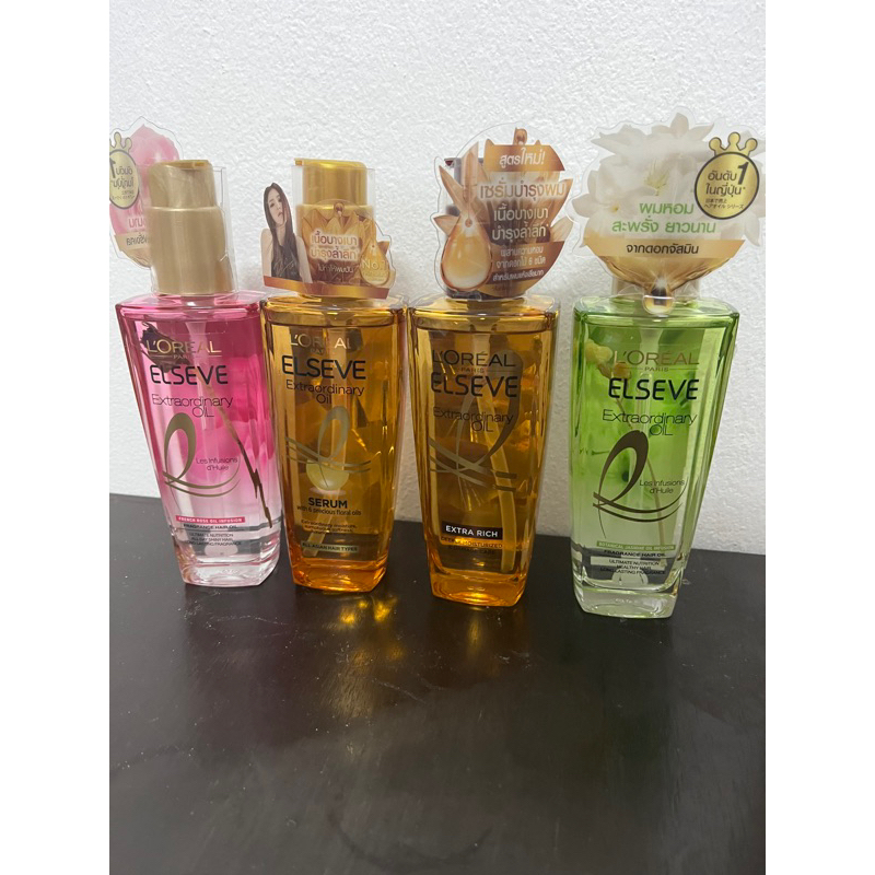 100ml L'Oréal Paris Elseve Extraordinary Oil (Jasmine Oil/Rose Oil/All Asian Hair/Botanical)