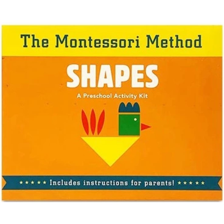 BBW หนังสือ The Montessori Method : Shapes Kit ISBN: 9788854414259