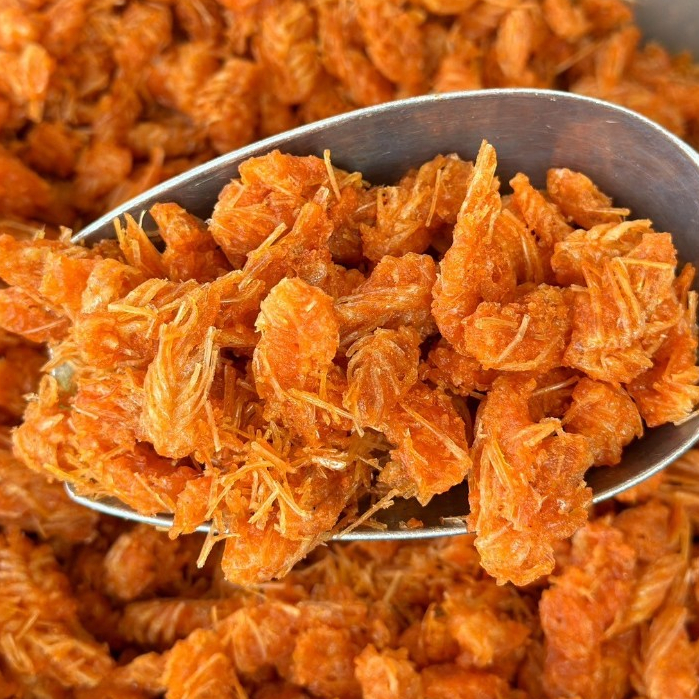 คางกุ้งทอดกรอบ รสหม่าล่า By SP FOODS ขนาด 50 -200กรัม (อบรีดน้ำมัน) เคี้ยวเพลิน คางกุ้งทอดกรอบ - รูปที่ 4