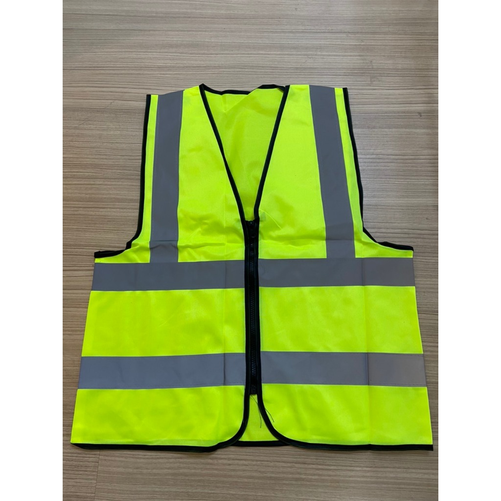 F02 Reflective Vest  เสื้อกั๊กสะท้อนแสง,เสื้อจราจร ความปลอดภัยเสื้อกั๊กสะท้อนแสงเห็นได้ชัด Traffic C
