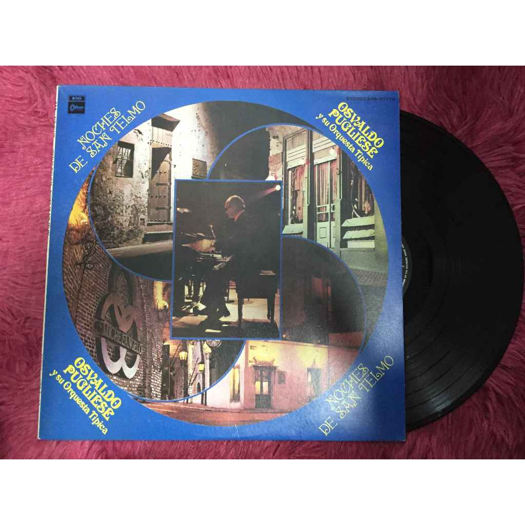 Osvaldo Pugliese Y Su Orquesta Típica ขนาด 12 นิ้ว LP A105