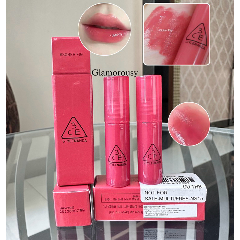 ป้ายไทย 3CE Syrup Layering tint ขนาดมินิ 1.5ml.