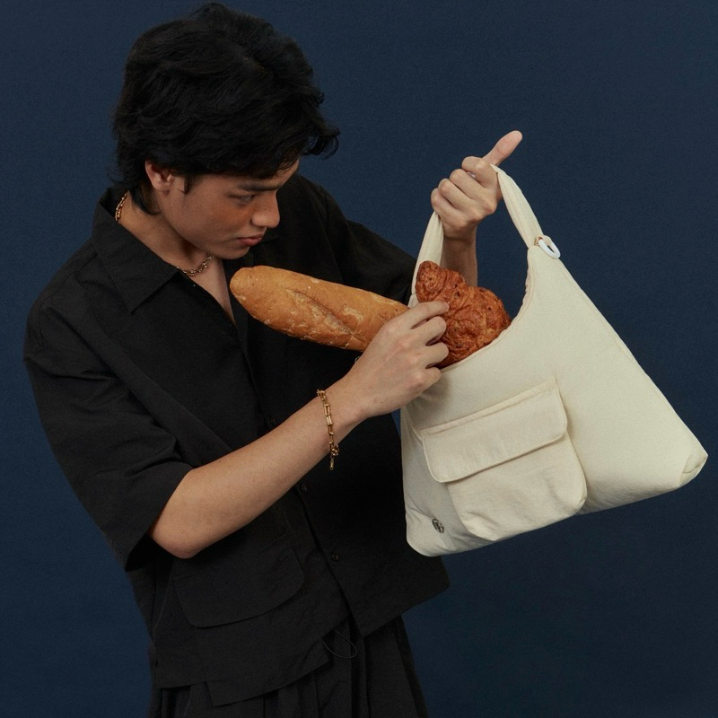Double Nylon Bag By Grandfather ราคา ถูกที่สุด ดีลบีเคเค แกลเลอรีภาพที่ 8