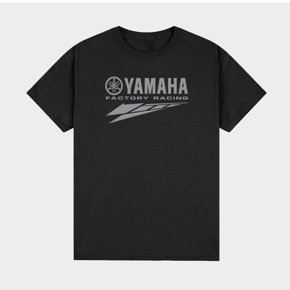 YAMAHA 004 เสื้อยืด คอกลม มอเตอร์ไซต์ เรือ เครื่องยนต์ ผ้า COTTON 100% NO.32 SIZE M - 3XL เสื้อยืดคุณภาพ