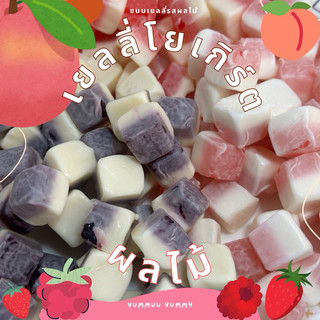 เยลลี่โยเกิร์ตหนึบรสผลไม้ หอมอร่อยสุดๆ
