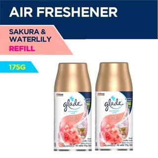 (แพคคู่คุ้มกว่า) รีฟิลเกลด Glade automatic spray refill ชนิดเติม ใช้กับเครื่องพ่นสเปรย์อัตโนมัต ขนาด 252 มล.