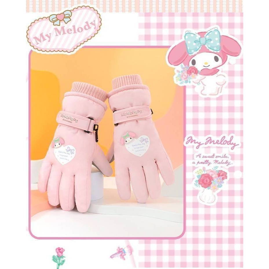 ถุงมือกันหนาว SANRIO งานแท้ ไซส์ผู้ใหญ่ - มีทั้งหมด 2 ลาย -