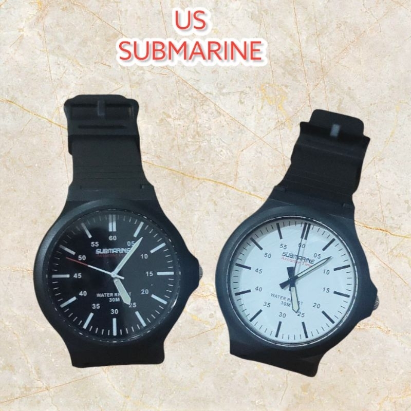 US Submarine นาฬิกาข้อมือสายซิลิโคน รุ่น TP2145M  นาฬิกาผู้ชาย