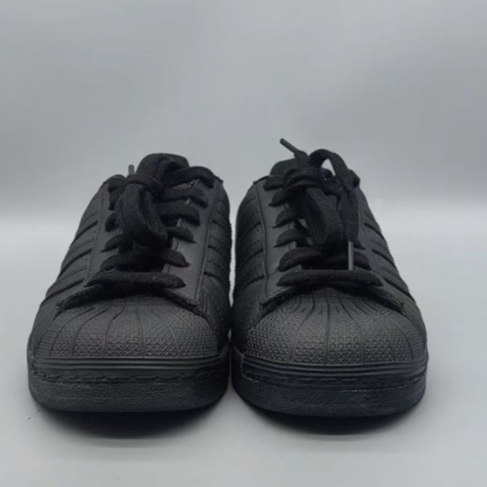 Adidas Originals SUPERSTAR รองเท้าผ้าใบหุ้มข้อต่ำสำหรับผู้ชายและรองเท้าลำลองสำหรับผู้หญิง กันลื่น ดูดซับแรงกระแทก