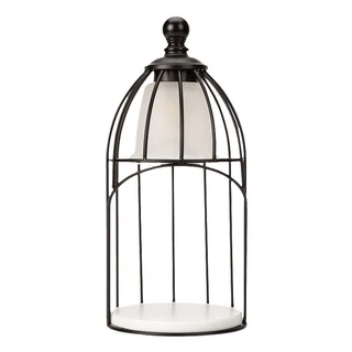 Domira ของขวัญคริสต์มาส ฐานหินอ่อน Candle Warmer เครื่องอุ่นเทียนหอมปราสาทสีทอง