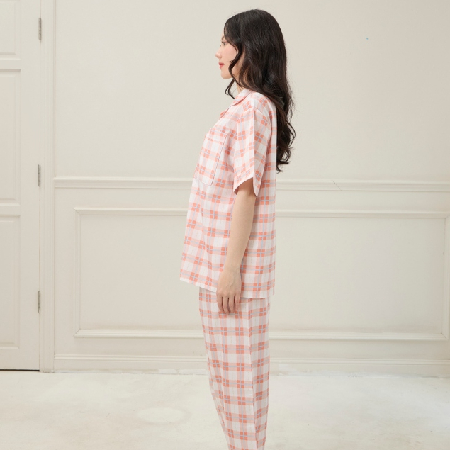 ชุดนอน sliptosleep - Orange Joy Pants Set - รูปที่ 3