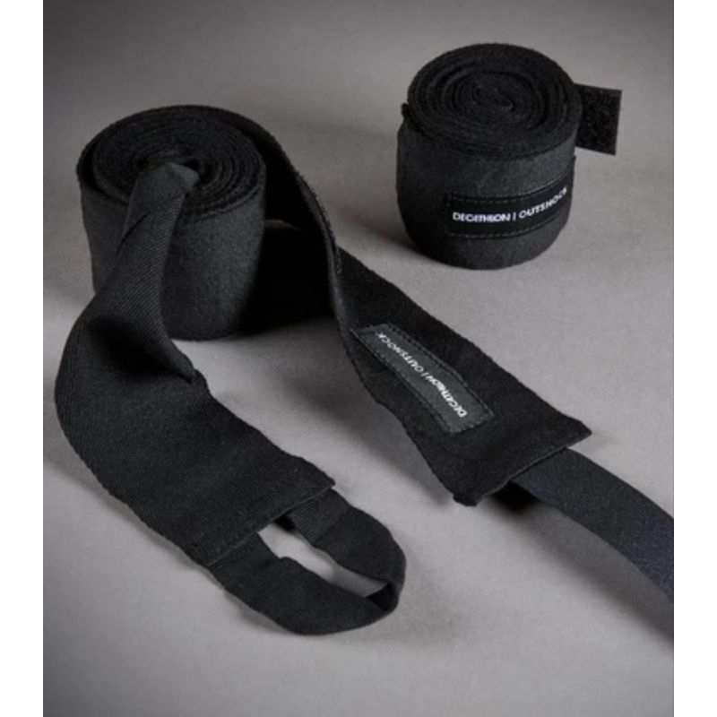 OUTSHOCK Adult Boxing Hand Wraps 2.5m Black LIKE NEW