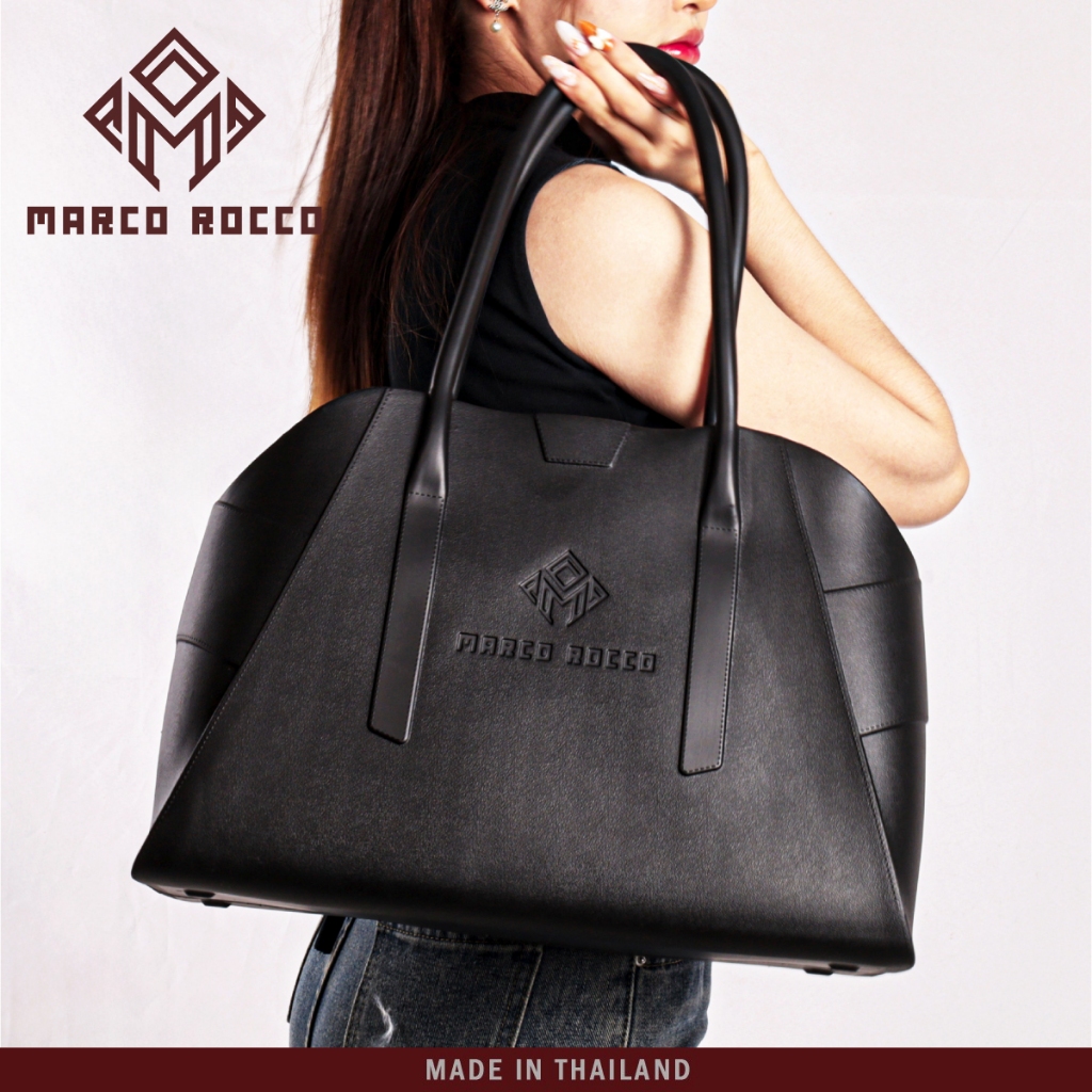 Marco Rocco กระเป๋าสะพายไหล่ผู้หญิง กระเป๋าถือ ทรงโท้ท ความจุขนาดใหญ่และเล็ก ใส่ไอแพดได้ รุ่น BR3001 และ BR3002