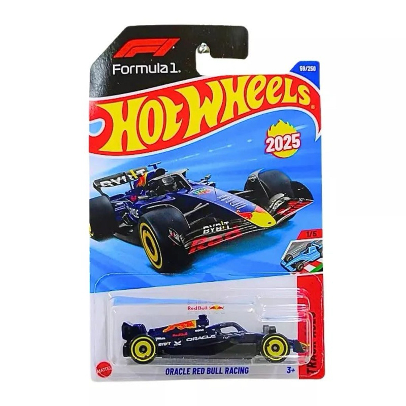 รถเหล็ก ฮอทวีล Hotwheels : F1 Oracle redbull Racing รถฮอตวีลส์ เรดบลู กระทิงแดง ลิขสิทธิ์แท้ 100%