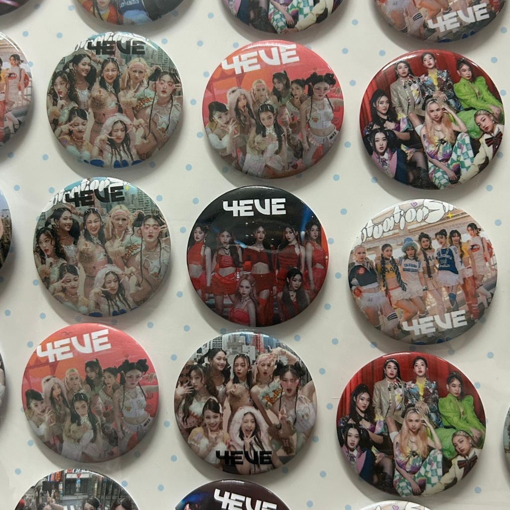 เข็มกลัด 4EVE โฟร์อีฟ พร้อมส่งจากในไทย