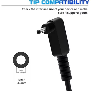 อะแดปเตอร์โน๊ตบุ๊คAcer 19V3.42A(65W)*หัวขนาด3.0x1.1mm.*[พร้อมสายไฟAC Power]Swift3 SF314-41 SF314-42 SF314-52 V13 V3-371