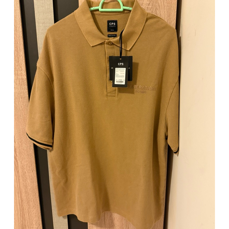 เสื้อคอปกโปโล cps chaps size s แท้(ใหม่)