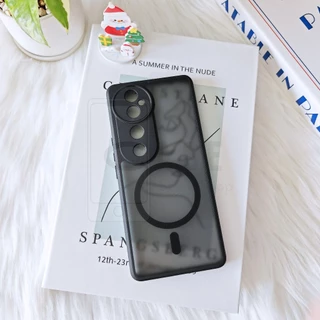 เคส Vivo V40 / V50 / V30 / V60 / V70 เคสแม่เหล็ก กันกระแทก ฝาหลังแข็ง ส่งจากไทย Frosted Case