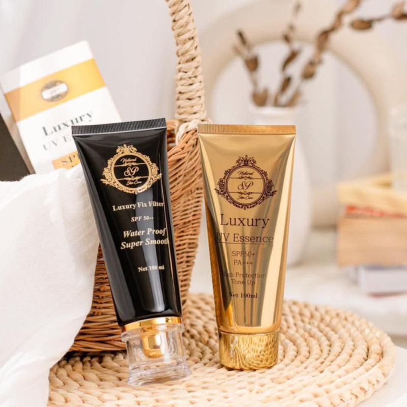 Luxury UV +Luxury BB ชุดกันแดด สำหรับผิว หน้า ใช้ได้เป็นประจำทุกวัน