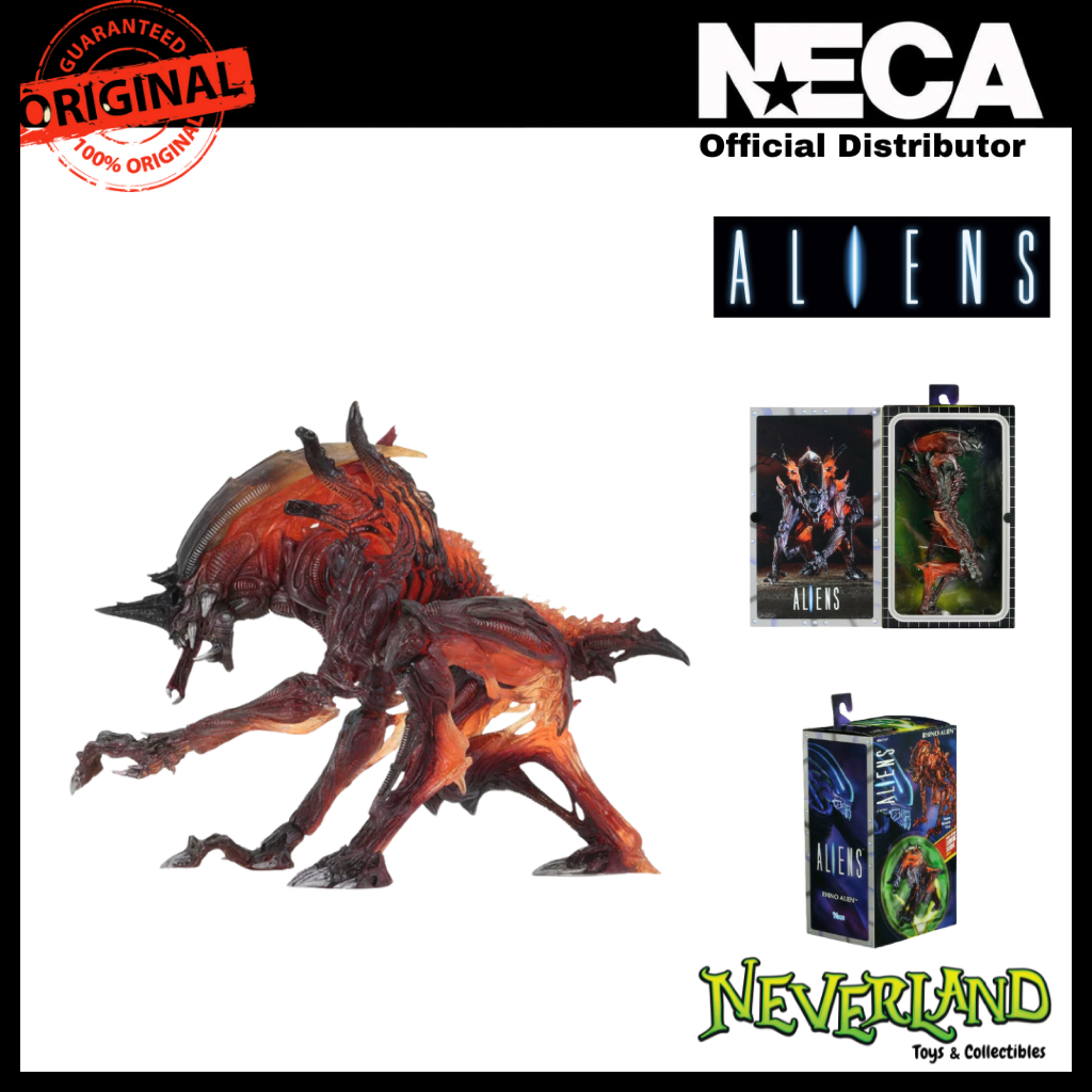 NECA  Aliens - 7" Scale Action Figure - Rhino Alien (Kenner Tribute)