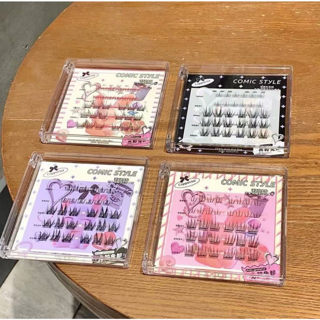 ขนตาปลอม ขนตาปลอมบนและล่าง ขนตาปลอมมีกาวในตัว ขนตาธรรมชาติ ขนตาปลอม มีกาวในตัว ติดทน ใช้ซ้ำได้ - รูปที่ 7