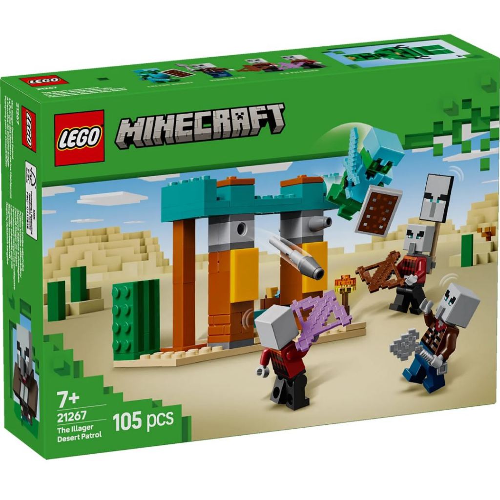 LEGO® Minecraft® The Illager Desert Patrol 21267