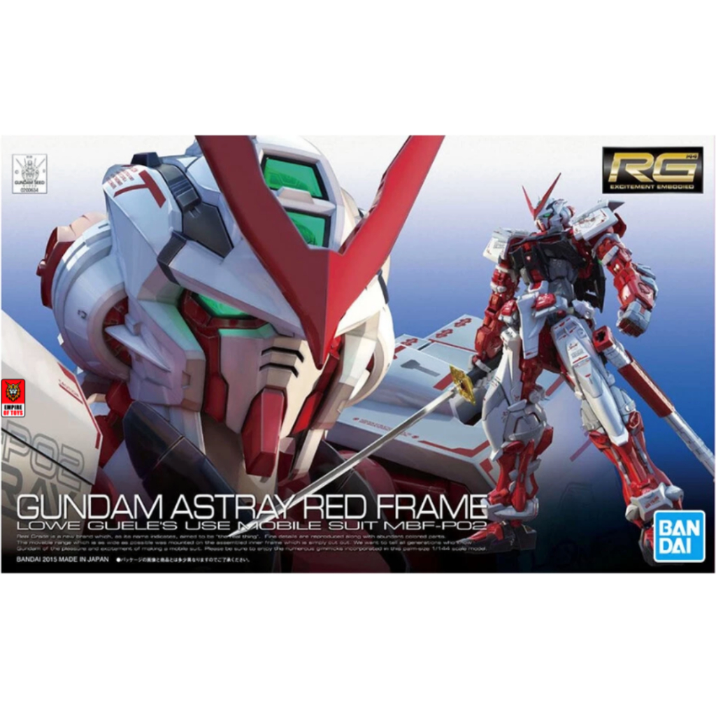 Bandai RG (1/144) Gundam Astray Red Frame (พร้อมส่ง)