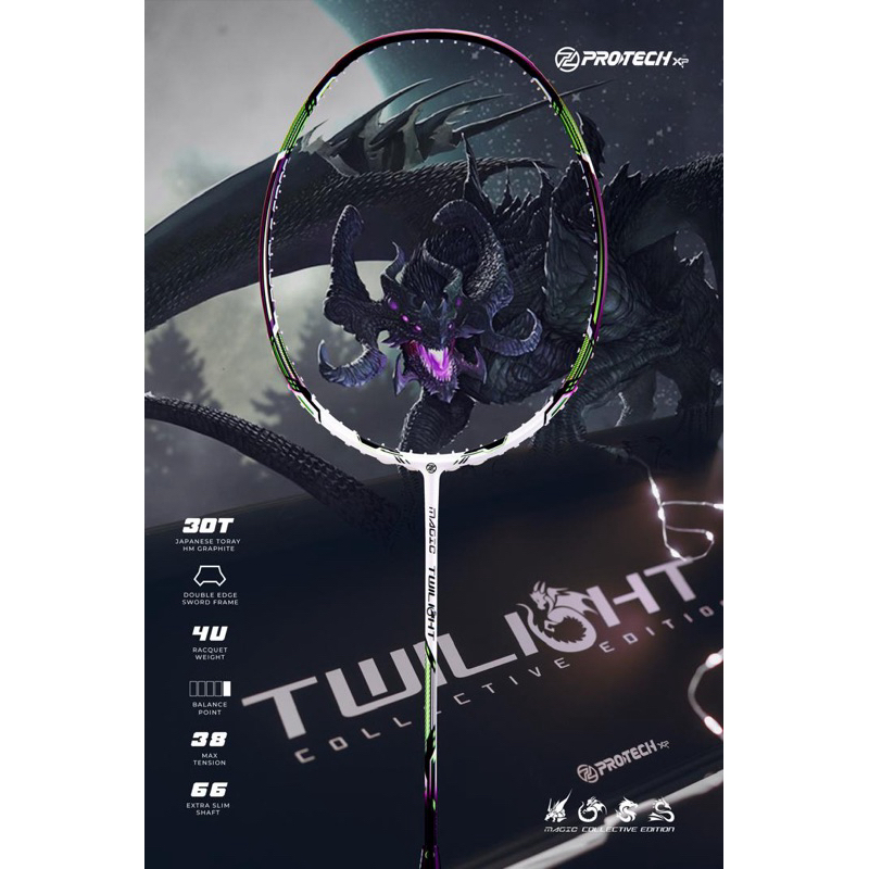 Protech Sports ไม้แบดมินตัน รุ่น Magic Twilight