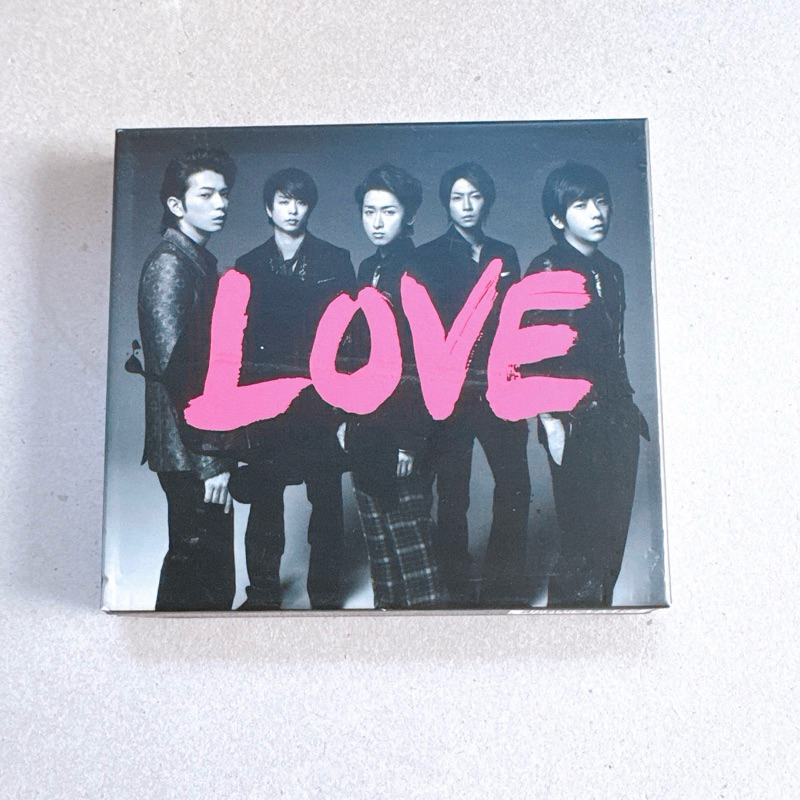 CD + DVD Boxset ซีดีเพลงญี่ปุ่น ARASHI-LOVE