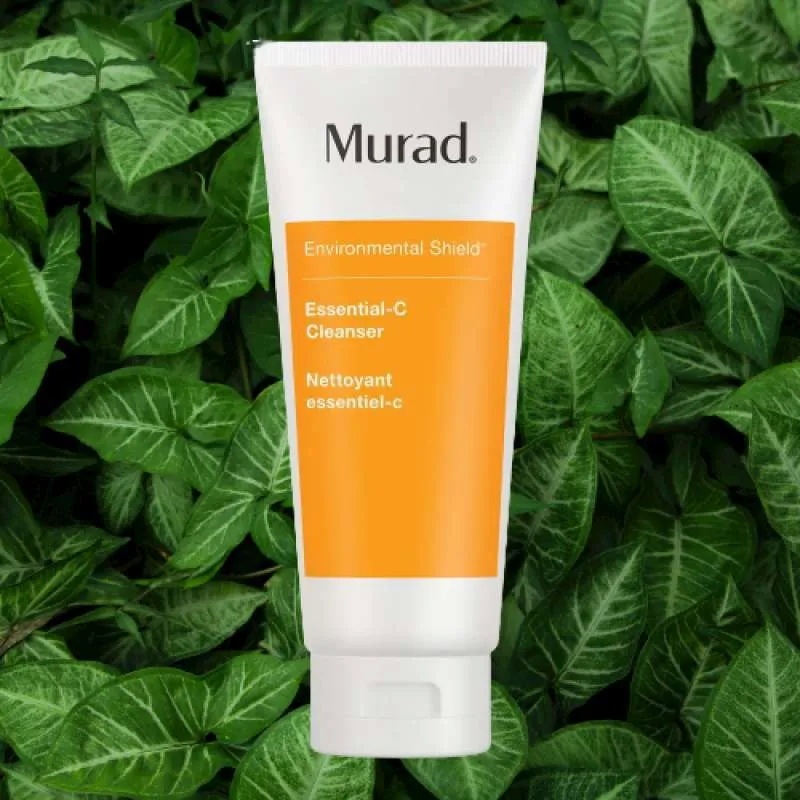 Murad Essential-C Cleanser เจลล้างหน้า มีเม็ดวิตามิน C 6.75 FL OZ (200mL) ทำความสะอาดผิวและบำรุงให้ผ