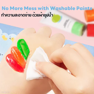 Jarmelo (Joan Miro) สีฟิงเกอร์เพ้นท์ กลิ่นผลไม้ ปลอดสาร ปลอดภัยสำหรับเด็ก Scented finger paint
