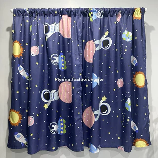 ผ้าม่านหน้าต่างสอดรางสอดลวดสลิงดาวขาวน่ารักมีหลายลายไห้เลือกลดราคา กดที่ตัวเลือกมีหลายลายสวยถูกและดีดีดี