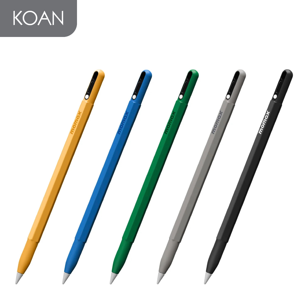 MOMAX Mag.Link Pop Magnetic charging active stylus pen - Grey / Blue / black / Green / Yellow