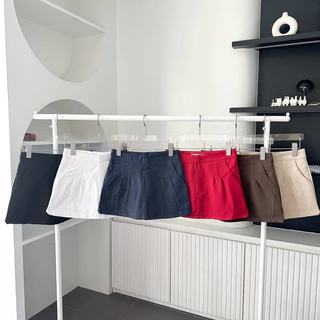 BOGiE w SKiRT 🍒กระโปรงเอวต่ำ (กป.รอบตัว) มีกางเกงด้านใน