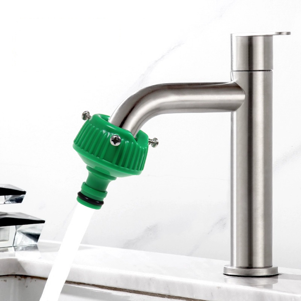 HHsociety ข้อต่อก๊อกน้ำ ข้อต่อสายยาง ขนาด 4หุน 1 ชิ้น