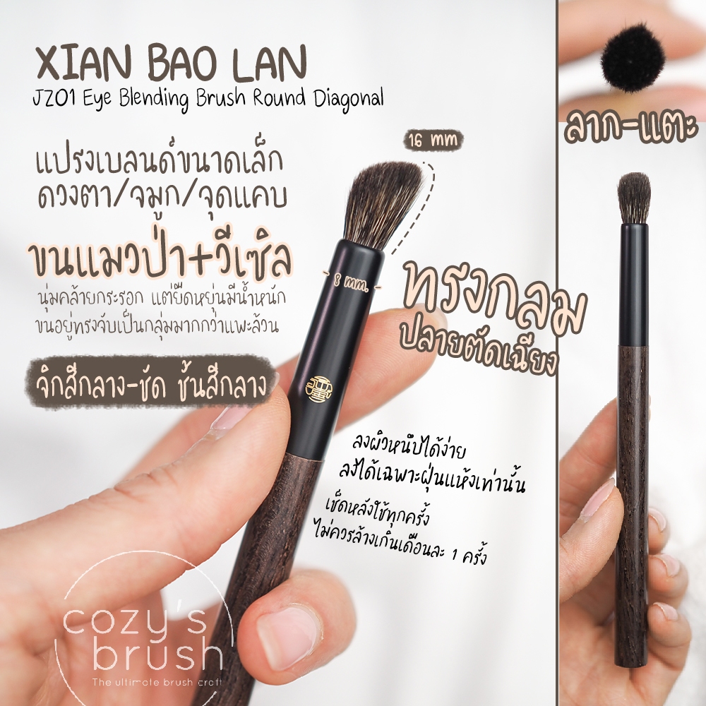 [Cat Wild+Weasel] XBL - JZ01 Eye Blending Brush Round Diagonal
