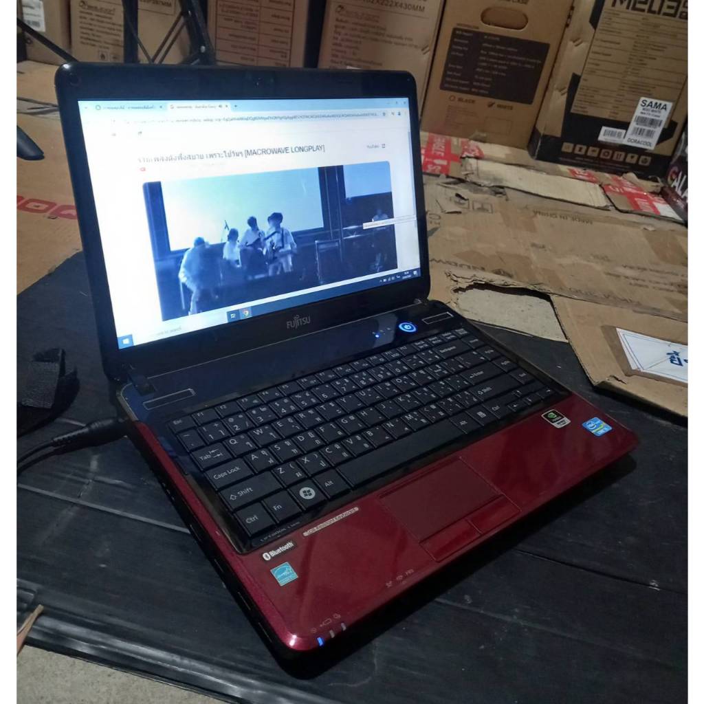 โน๊ตบุ๊คมือสอง ออกแบบ กราฟฟิก เรียน ทำงาน Used laptop เครื่องมีตำหนิตามสภาพ ใช้งานได้ปกติ