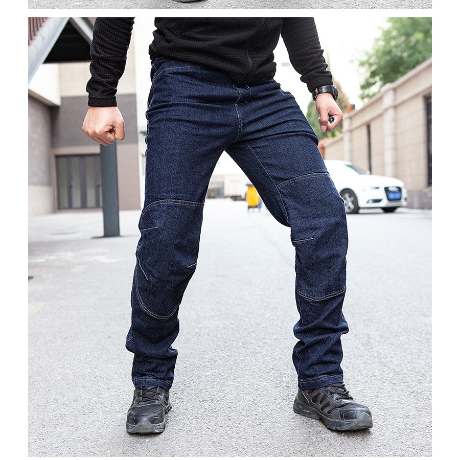 Tactical Jeans กางเกงยีนส์ยุทธวิธี Men's Outdoor