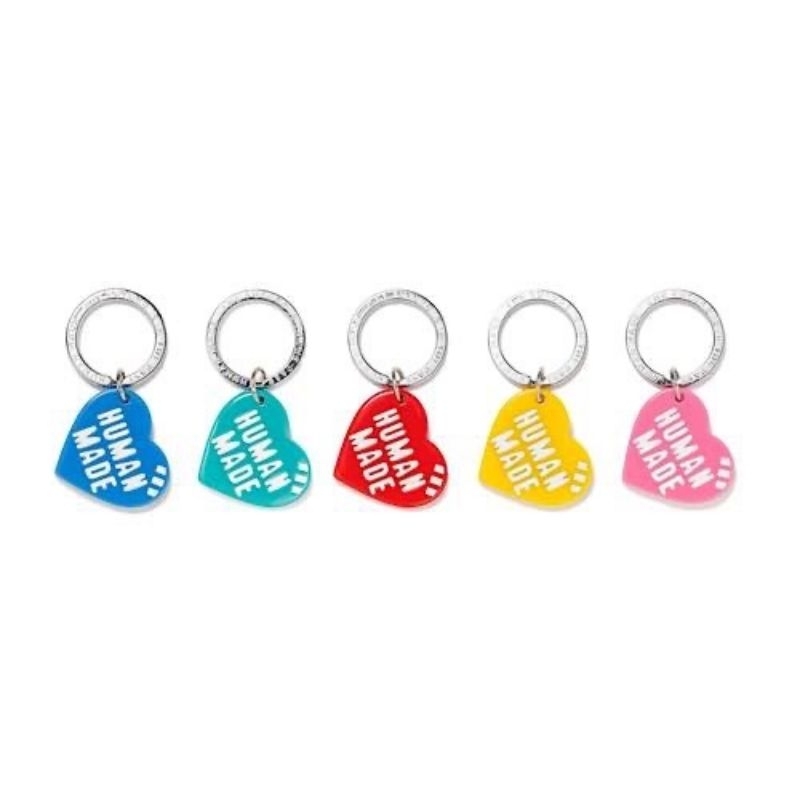 NEW !!!HUMAN MADE HEART KEYRING