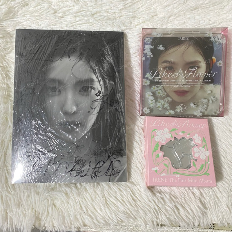 [พร้อมส่ง] อัลบั้ม IRENE The 1st Mini Album - Like A Flower ไอรีน RED VELVET Case Ver. / Mirror Ver. / Photobook Ver.