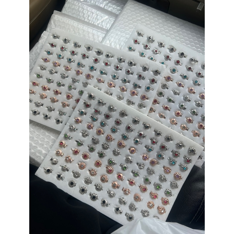 100ชิ้นเข็มกลัดจิ๋ว เข็มกลัดขนาดเล็ก คละแบบ คละสีสวยงาม