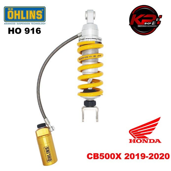 โช๊คหลัง OHLINS HO 916 FOR HONDA CB500X 2019-2020 (OHLINS รับประกัน 2 ปี)