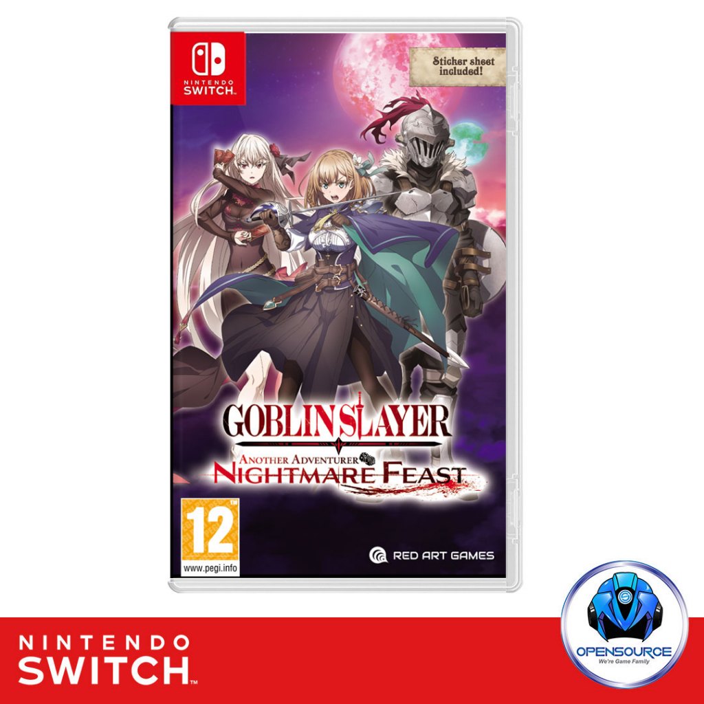 [พร้อมส่ง]Nintendo: Goblin Slayer -ANOTHER ADVENTURER- NIGHTMARE FEAST (UK ENG/JP) - Nintendo Switch