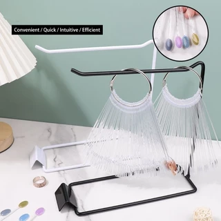 จัดส่งทันที ♡ Nail Swatch Display Stand ขาตั้งโชว์ชาร์ตสีเล็บ (สีขาว)