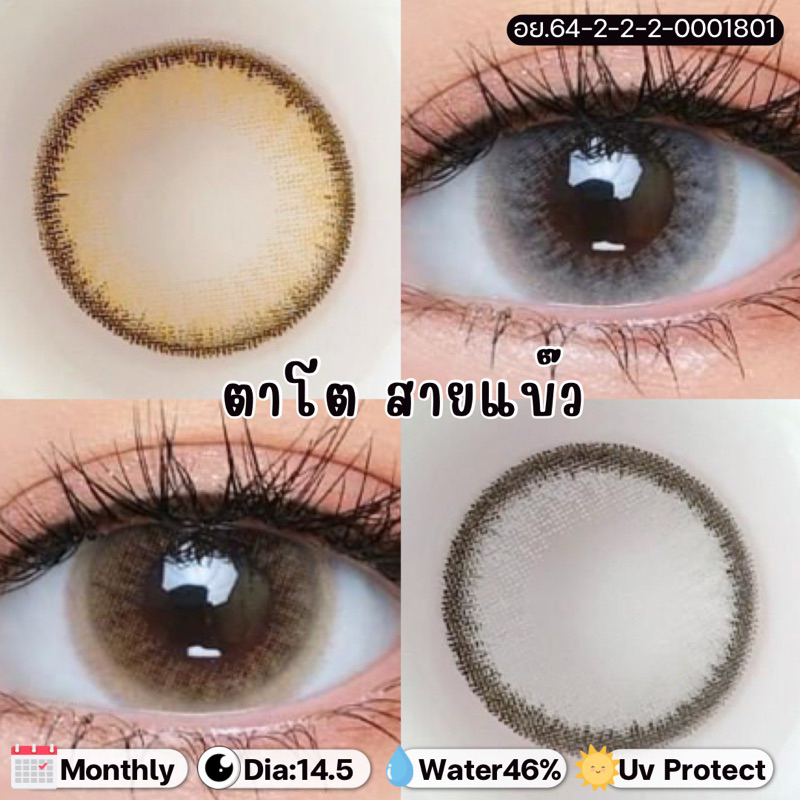 สายตาปกติ คอนแทคเลนส์รายเดือน Pony