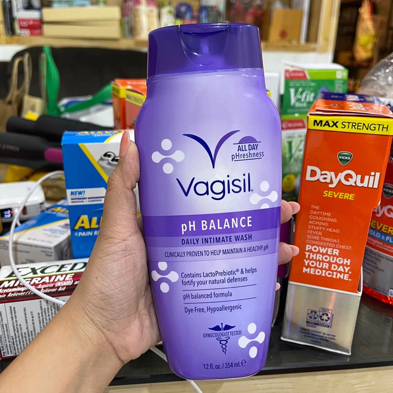 แท้จากอเมริกา 🔥 Vagisil Scentsitive Scents Spring Lilac 🇺🇸 มีส่วนผสมของว่านหางจระเข้ ให้ความชุ่มชื้น