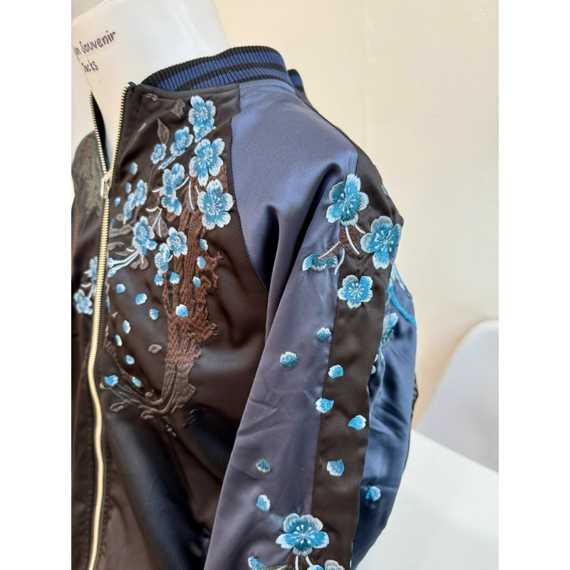 เสื้อ sukajan jacket เสื้อปักลายญี่ปุ่น เสื้อซูกะจัน สุกะจัน เสื้อปักลายสิงโต lion jacket - รูปที่ 2