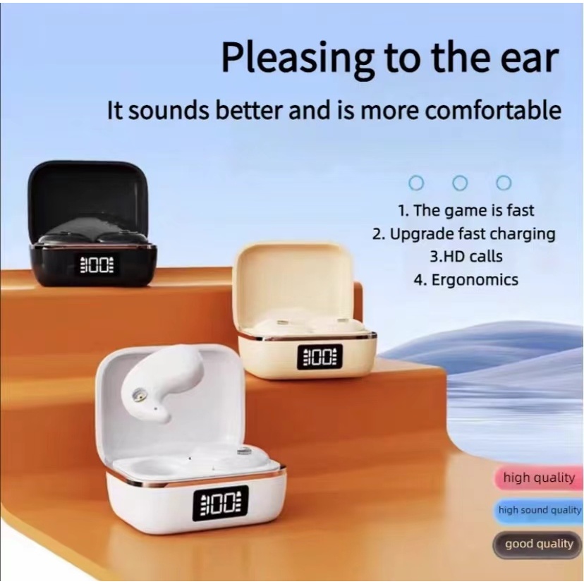 หูฟัง รุ่น J11หูฟังไร้สายเสียงสเตอริโอระดับHiFi น้ำหนักเบาพร้อมตัดเสียงรบกวน แถมสายคล้อง มีไมโครโฟน