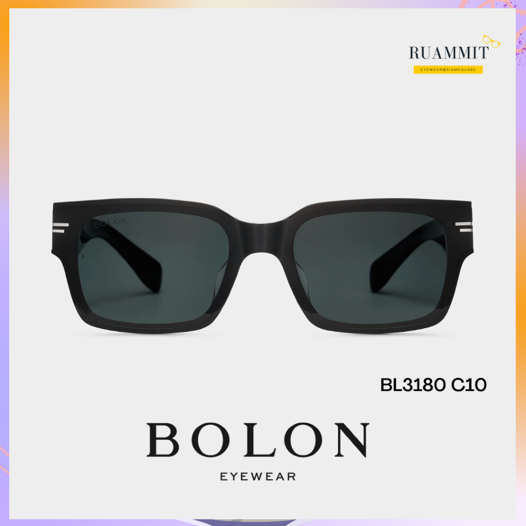 แว่นกันแดด BOLON STRATFORD BL3180 C10 แว่นทรงสุดฮิต จัดส่งฟรี!!